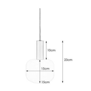 Markslöjd 108123 - Lustra uz auklas SOBER 1xE14/40W/230V misiņa