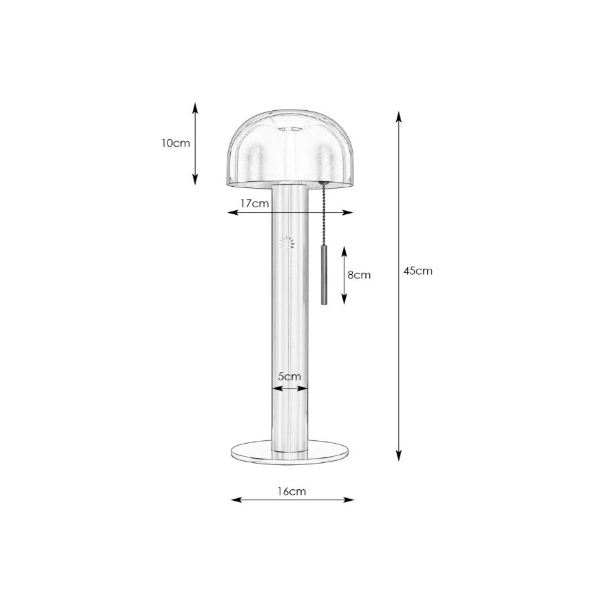 Markslöjd 108577 - Galda lampa COSTA 2xG9/18W/230V balta/matēts hroms