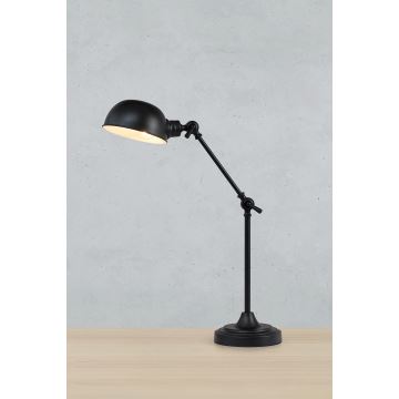 Markslöjd 108584 - Galda lampa PORTLAND 1xE27/40W/230V melna