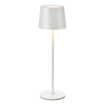 Markslöjd 108654 - LED Aptumšojama uzlādējama lampa FIORE LED/2W/5V IP44 38 cm balta