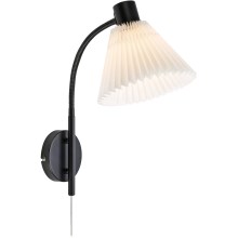 Markslöjd 108752 - Sienas lampa MIRA 1xE14/40W/230V melna/balta