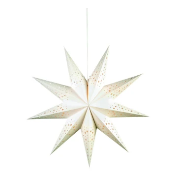 Markslöjd 700320 - Ziemassvētku dekorācija SOLVALLA 1xE14/25W/230V balta 75 cm