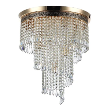 Maytoni DIA522-CL-07-G - Griestu lampa CASCADE 7xE14/60W/230V