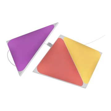 Nanoleaf - KOMPLEKTS 3x LED RGB Aptumšojams panelis TRIANGLES LED/1W Wi-Fi