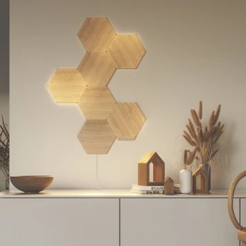 Nanoleaf - KOMPLEKTS 7x LED Aptumšojams panelis HEXAGONS LED/2W/230V Wi-Fi