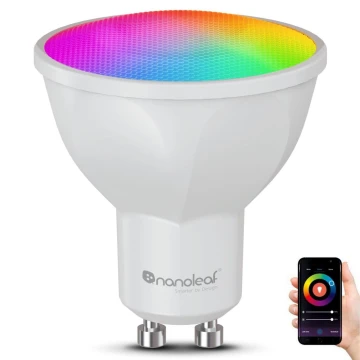 Nanoleaf - LED RGBCW Aptumšojama spuldze ESSENTIALS GU10/5W/230V 2700-6500K CRI 90