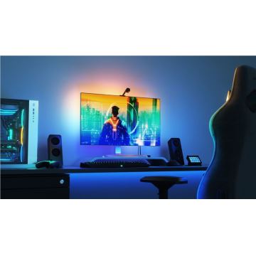 Nanoleaf - 4D ekrāna spoguļattēla iestatīšana + Lightstrips basic komplekts 4m 65''