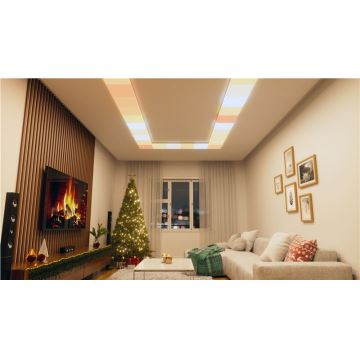 Nanoleaf - Pagarinātāja komplekts LED RGBW Aptumšojama lampa SKYLIGHT LED/16W/230V 2700-6500K Wi-Fi