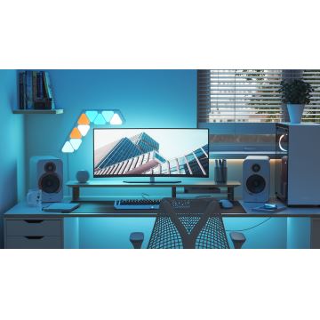 Nanoleaf - KOMPLEKTS 9x LED RGBW Aptumšojams panelis TRIANGLES LED/0,54W/230V 1200-6500K Wi-Fi