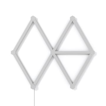 Nanoleaf - KOMPLEKTS 9x LED RGBW Aptumšojama sliede LINES LED/2W/230V 1200-6000K Wi-Fi