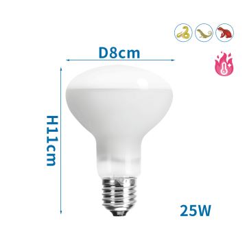 Nobleza - UVA Spuldze terārijiem E27/25W/230V IP54