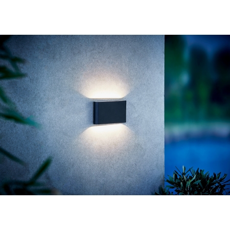 Nordlux - LED Āra sienas lampa KINVER LED/8,5W/230V IP54 melna