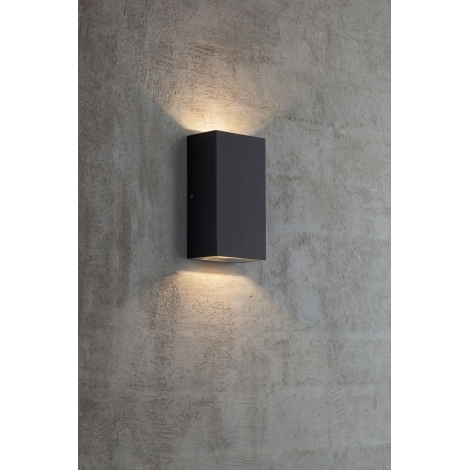 Nordlux - LED Āra sienas lampa ROLD LED/10,5W/230V IP54 melna