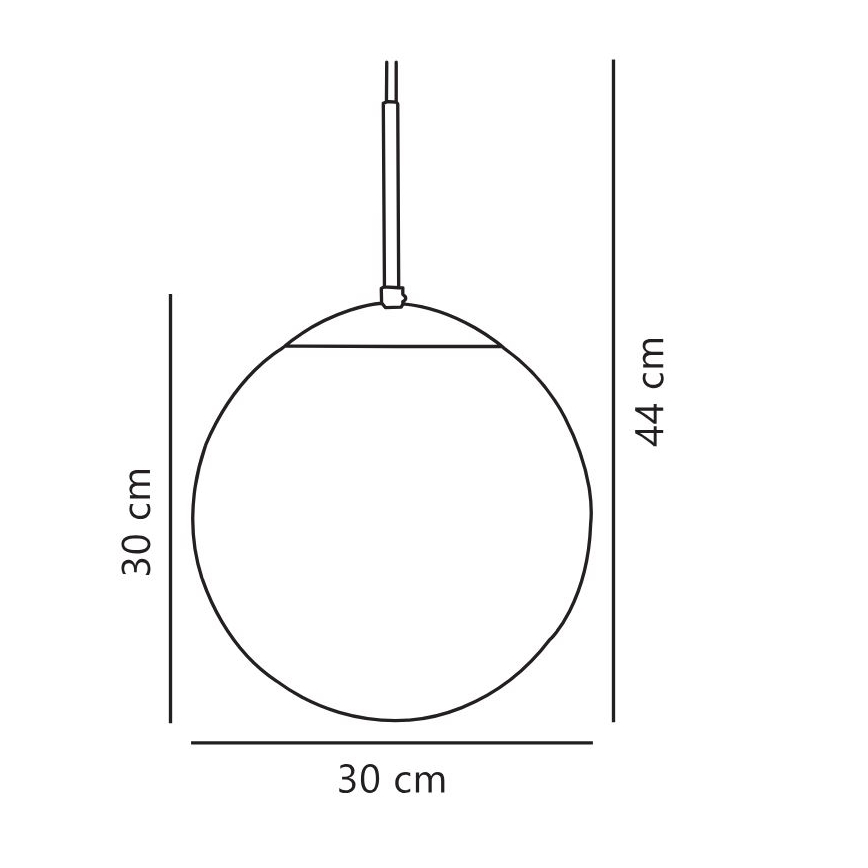 Nordlux - Lustra ar auklu CAFE 1xE27/25W/230V d. 30 cm