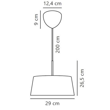 Nordlux - Lustra ar auklu CLASI 3xE14/10W/230V d. 29 cm