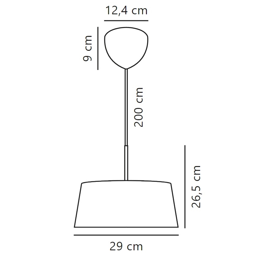 Nordlux - Lustra ar auklu CLASI 3xE14/10W/230V d. 29 cm