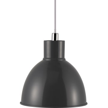 Nordlux - Lustra ar auklu POP 1xE27/40W/230V antracīta