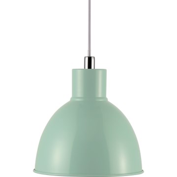 Nordlux - Lustra ar auklu POP 1xE27/40W/230V piparmētru krāsa