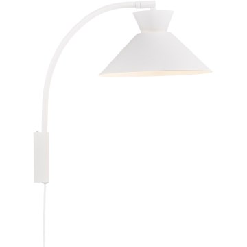 Nordlux - Sienas lampa DIAL 1xE27/40W/230V balta