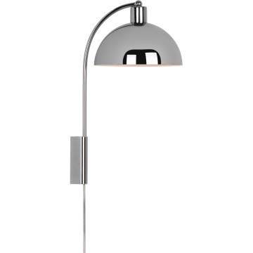 Nordlux - Sienas lampa ELLEN 1xE14/40W/230V spīdīgi hromēts