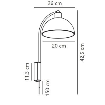 Nordlux - Sienas lampa ELLEN 1xE14/40W/230V zelta