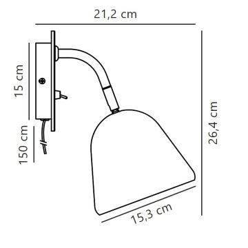 Nordlux - Sienas starmetis FLEUR 1xE14/15W/230V