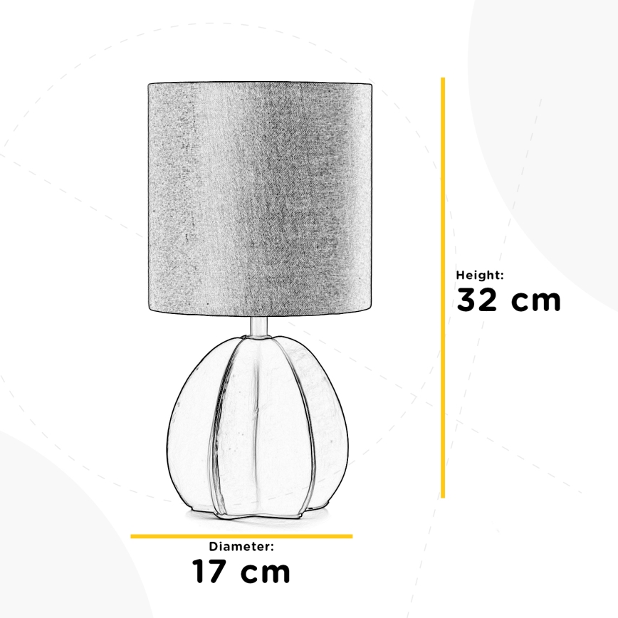 ONLI - Galda lampa CARAMBOLA 1xE14/6W/230V zila