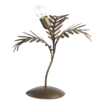 ONLI - Galda lampa DUBAI 1xE27/22W/230V bronzas