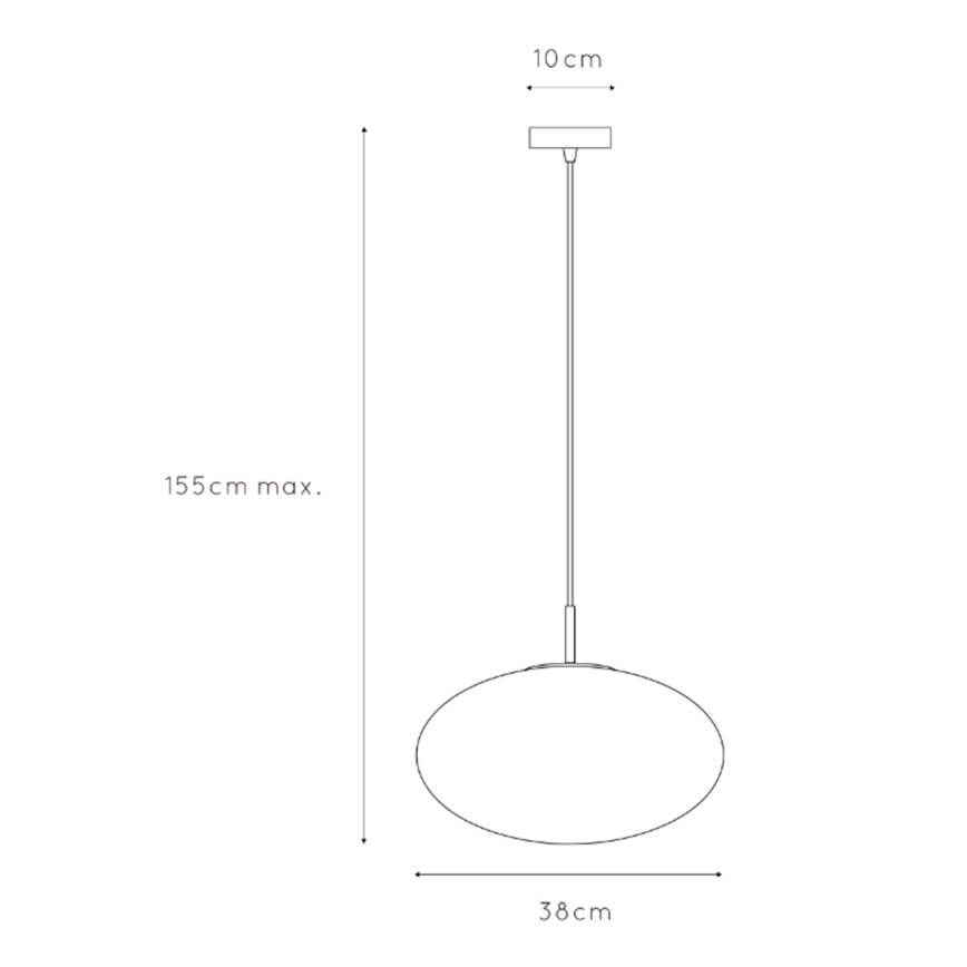 ONLI - Lustra ar auklu JANET 1xE27/6W/230V d. 38 cm