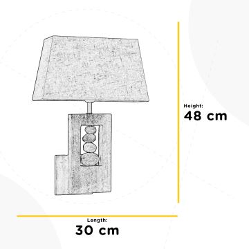 ONLI - Sienas lampa MIRIEL 1xE27/22W/230V