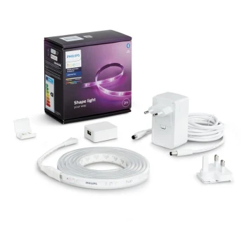 Pamata komplekts - LED RGBW Aptumšojama josla Philips Hue WHITE AND COLOR AMBIANCE 2m LED/20W/230V