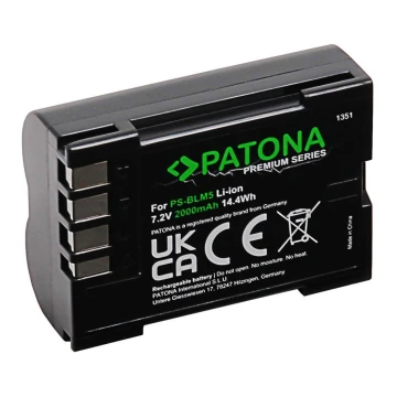 PATONA - Akumulators Olympus BLM1/BLM5 2000mAh Li-Ion 7,2V Premium