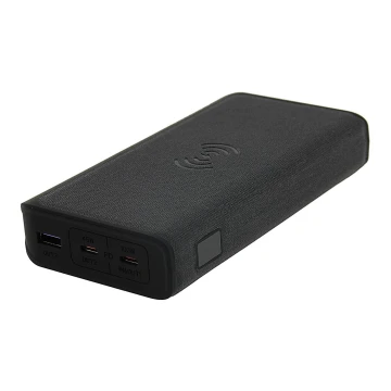 PATONA - Ārējais akumulators 20000mAh 100W Li-lon 2xUSB-C/1x USB-A ar QI uzlādi