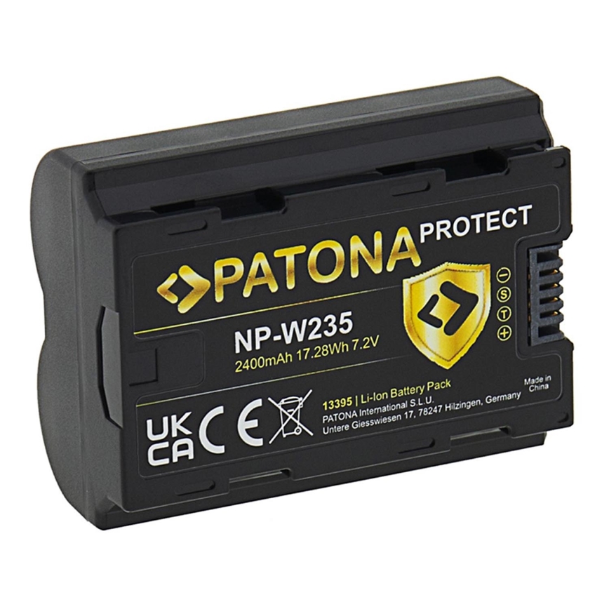 PATONA - Baterija Fuji NP-W235 2400mAh Li-Ion 7,2V Protect X-T4