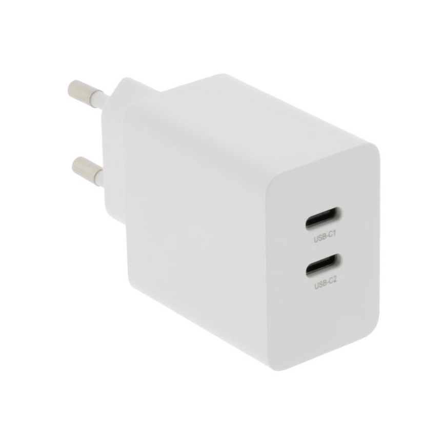 PATONA - Lādēšanas adapteris Power delivery 35W 2xUSB-C -PD 3.0