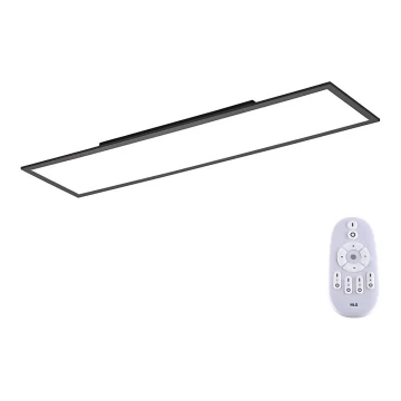 Paul Neuhaus 16533-16-O - LED Aptumšojams virsapmetuma panelis FLAT LED/24W/230V 2700-5000K black + tālvadības pults