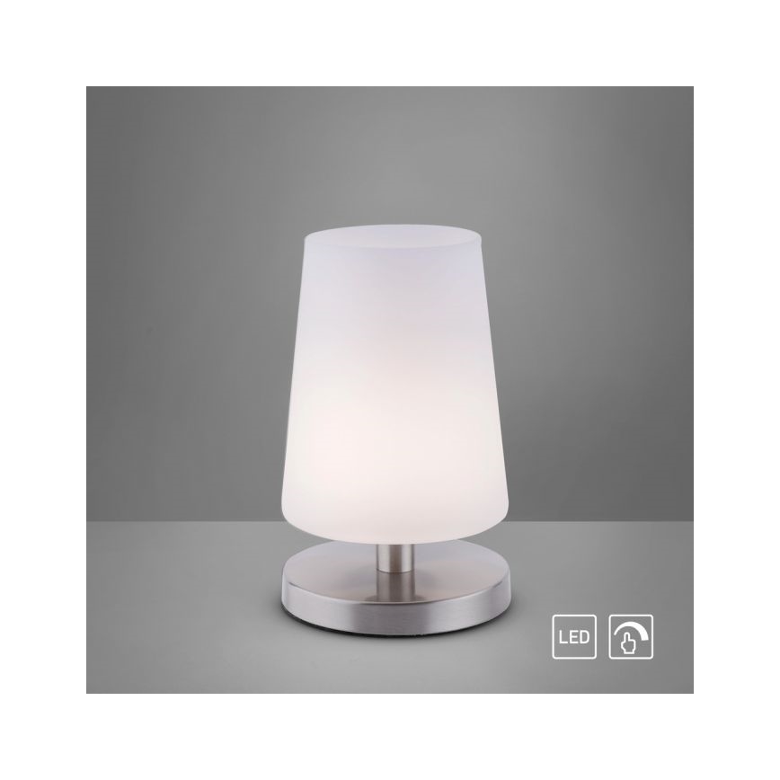 Paul Neuhaus 4146-55 - LED Aptumšojama skārienvadāma galda lampa SONJA 1xG9/3W/230V matēts hroms