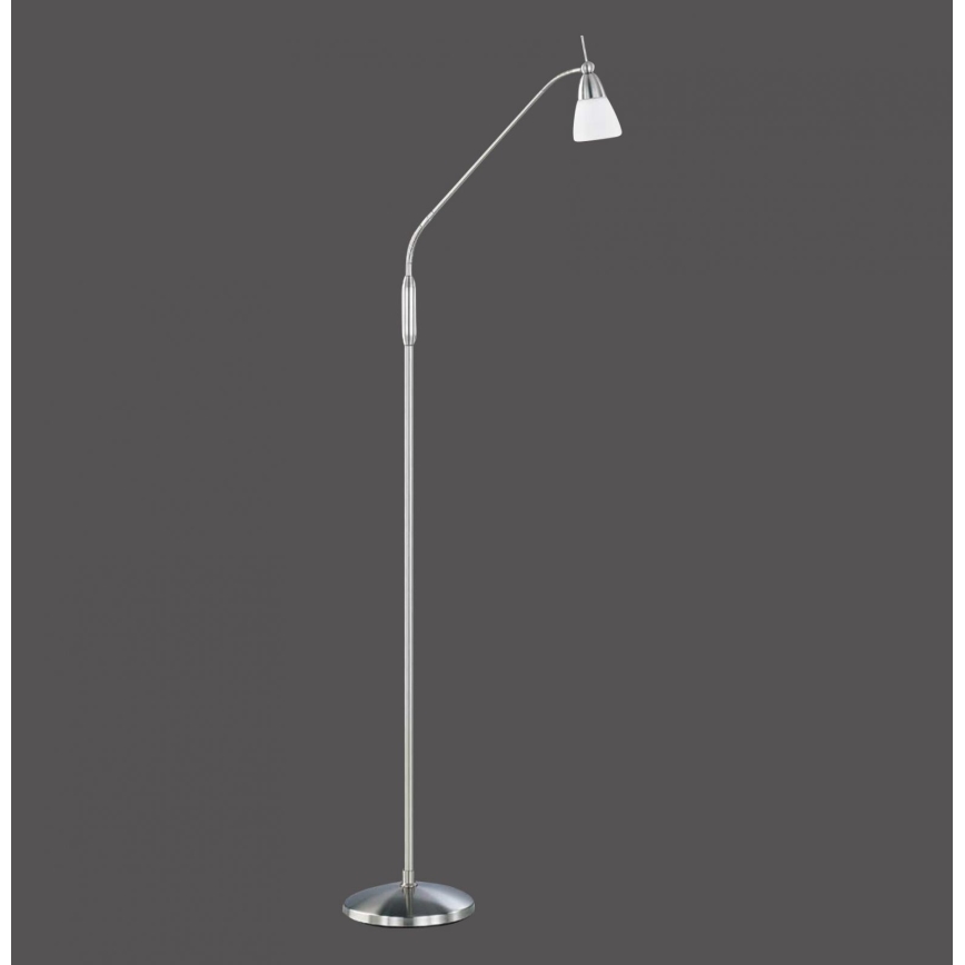 Paul Neuhaus 430-55 - LED Aptumšojama skārienvadāma grīdas lampa PINO 1xG9/28W/230V matēts hroms