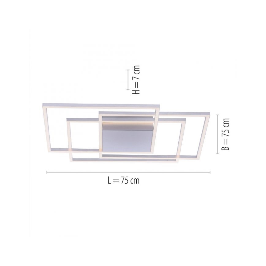 Paul Neuhaus 8256-55 - LED Aptumšojama griestu lampa INIGO 3xLED/16W/230V