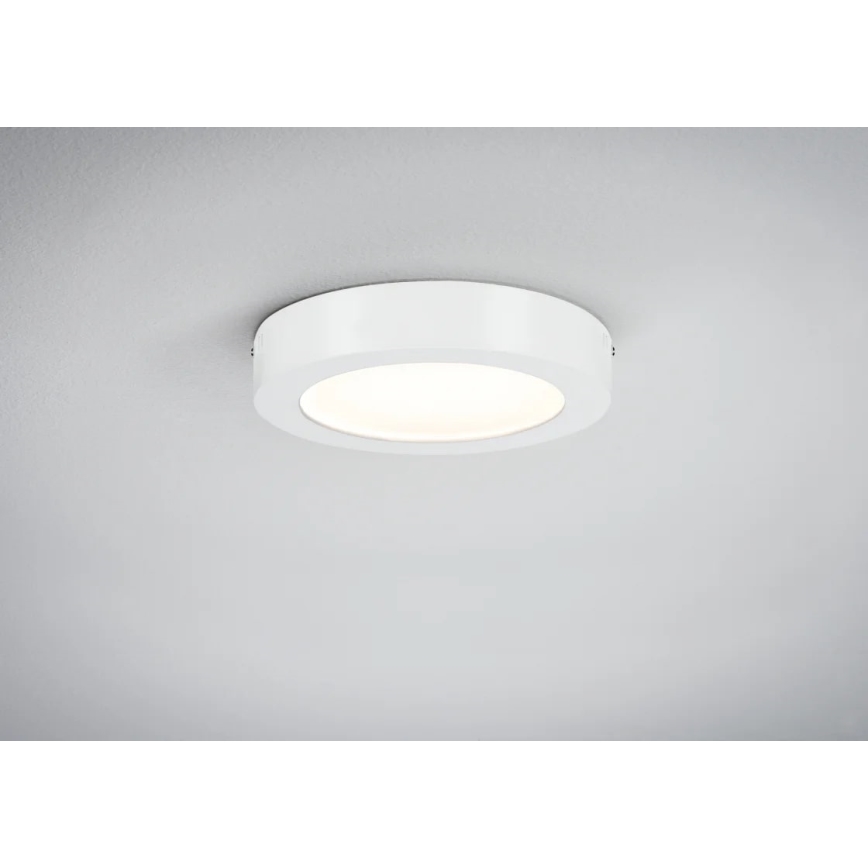 Paulmann 70642 - LED/12,5W Griestu lampa LUNAR 230V d. 22,5 cm balta