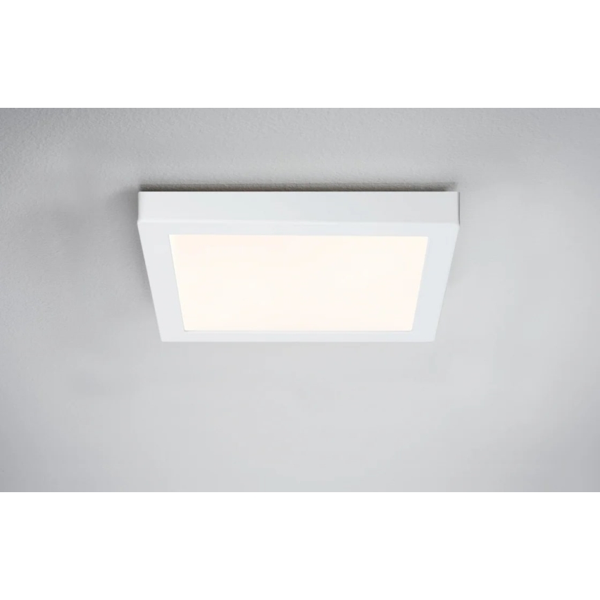 Paulmann 70646 - LED/16W Griestu lampa LUNAR 230V 30x30 cm balta