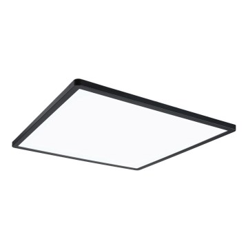 Paulmann 71016 - LED/22W Aptumšojams panelis ATRIA 230V 4000K 42x42 cm melna