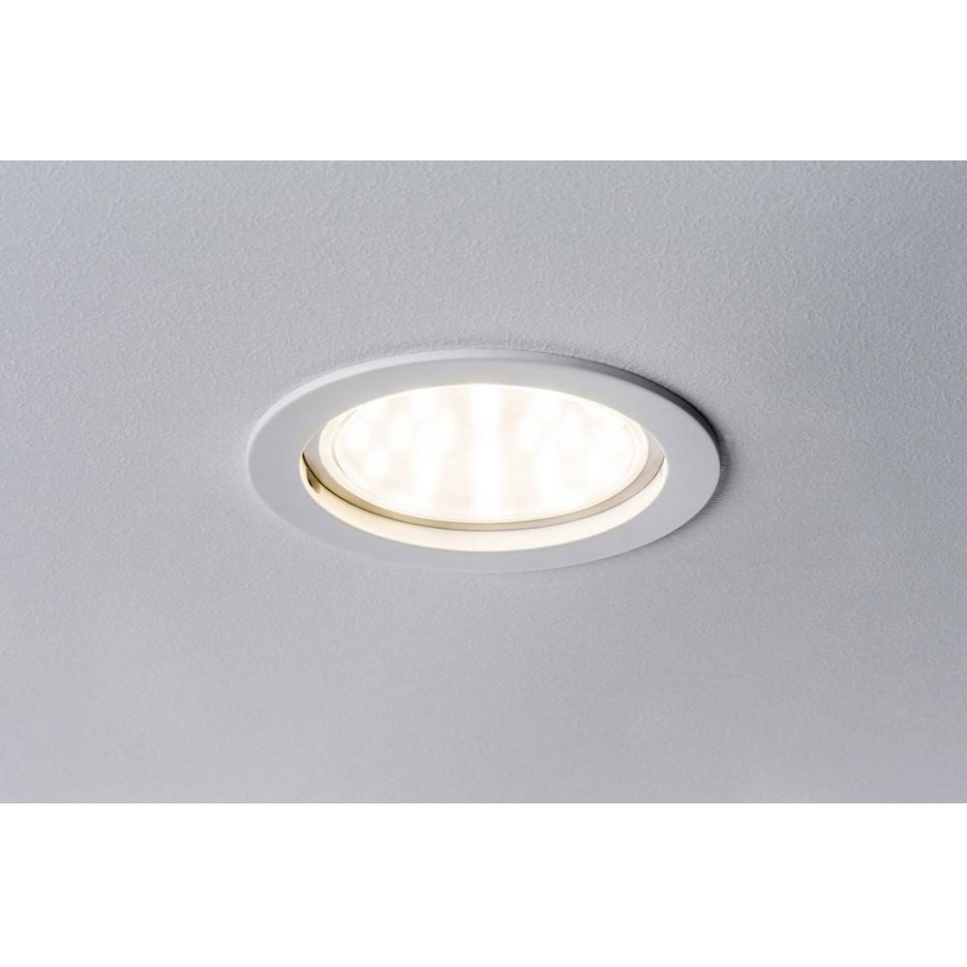 Paulmann 92781 - LED/14W Aptumšojams vannas istabas iegremdēts gaismeklis COIN IP44