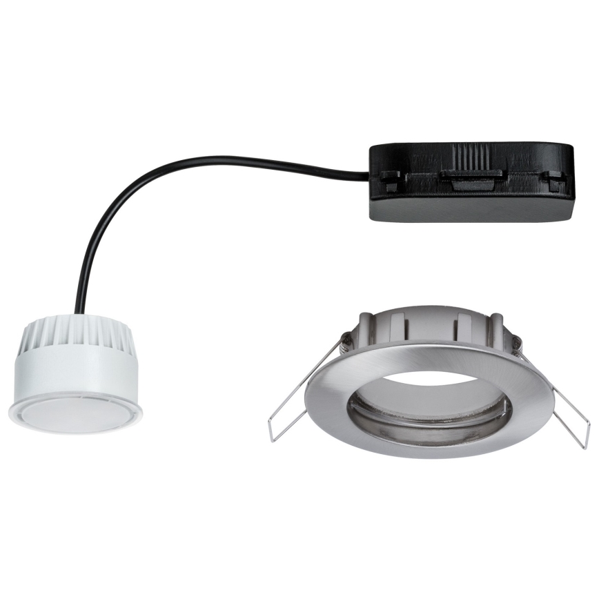 Paulmann 92805 - LED/6,8W IP44 Vannas istabas iegremdējama lampa COIN 230V