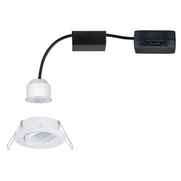 Paulmann 92970 - LED/4,2W IP23 Aptumšojama vannas istabas piekaramo griestu lampa COIN 230V