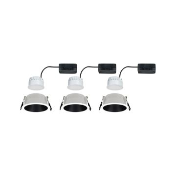 Paulmann 93402 - KOMPLEKTS 3xLED/6W IP44 Aptumšojama vannas istabas piekaramo griestu lampa COLE 230V