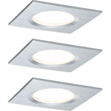 Paulmann 93895 - KOMPLEKTS 3xLED/6W IP44 Aptumšojama vannas istabas piekaramo griestu lampa NOVA 230V