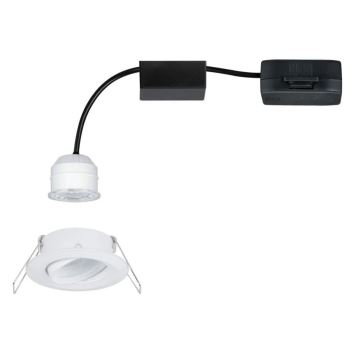 Paulmann 94292 - LED/4W IP23 Vannas istabas iegremdējama lampa COIN 230V