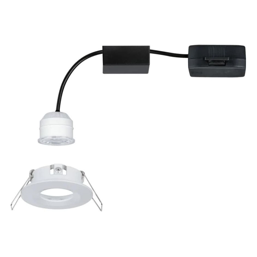 Paulmann 94298 - LED/4W IP44 Vannas istabas iegremdējama lampa COIN 230V