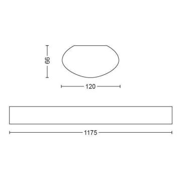 Philips 31247/31/P0 - LED Tehniskais dienas gaismeas gaismeklis AQUALINE LED/50W/230V IP65